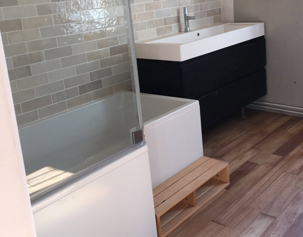 Vente et pose de carrelages pour salle de bain